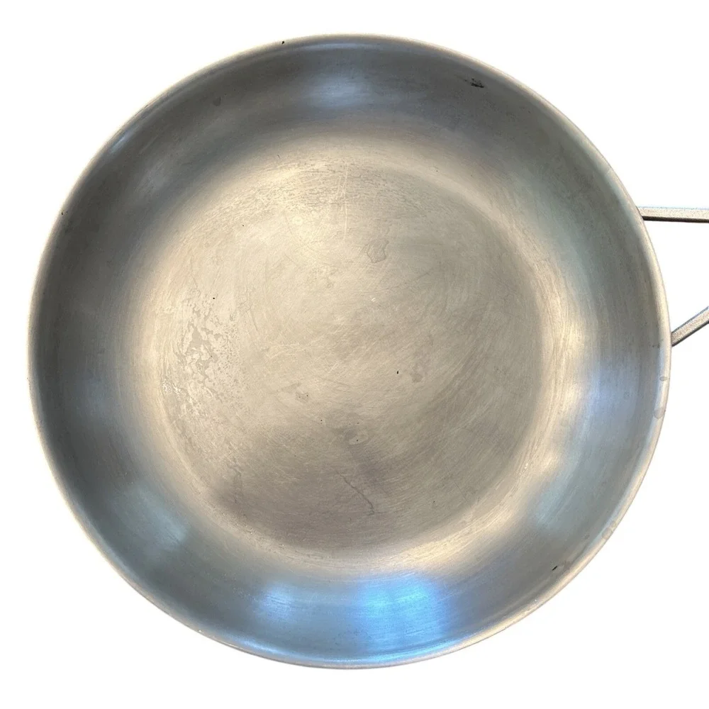 Demeyere Stainless Steel 11 Inch Fry Pan 5 Ply Halogen Induction 18/10 Belgium